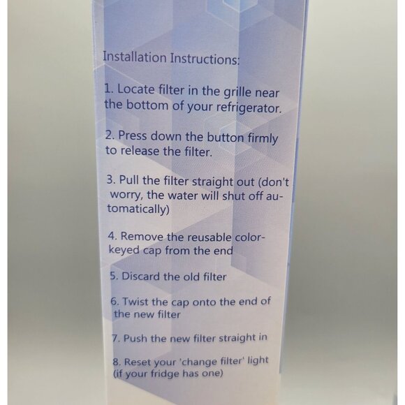 Waten Replacement Refrigerator Filter ULTRAWF 469999 Set of 2 - Picture 4 of 5